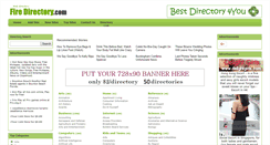 Desktop Screenshot of fire-directory.com